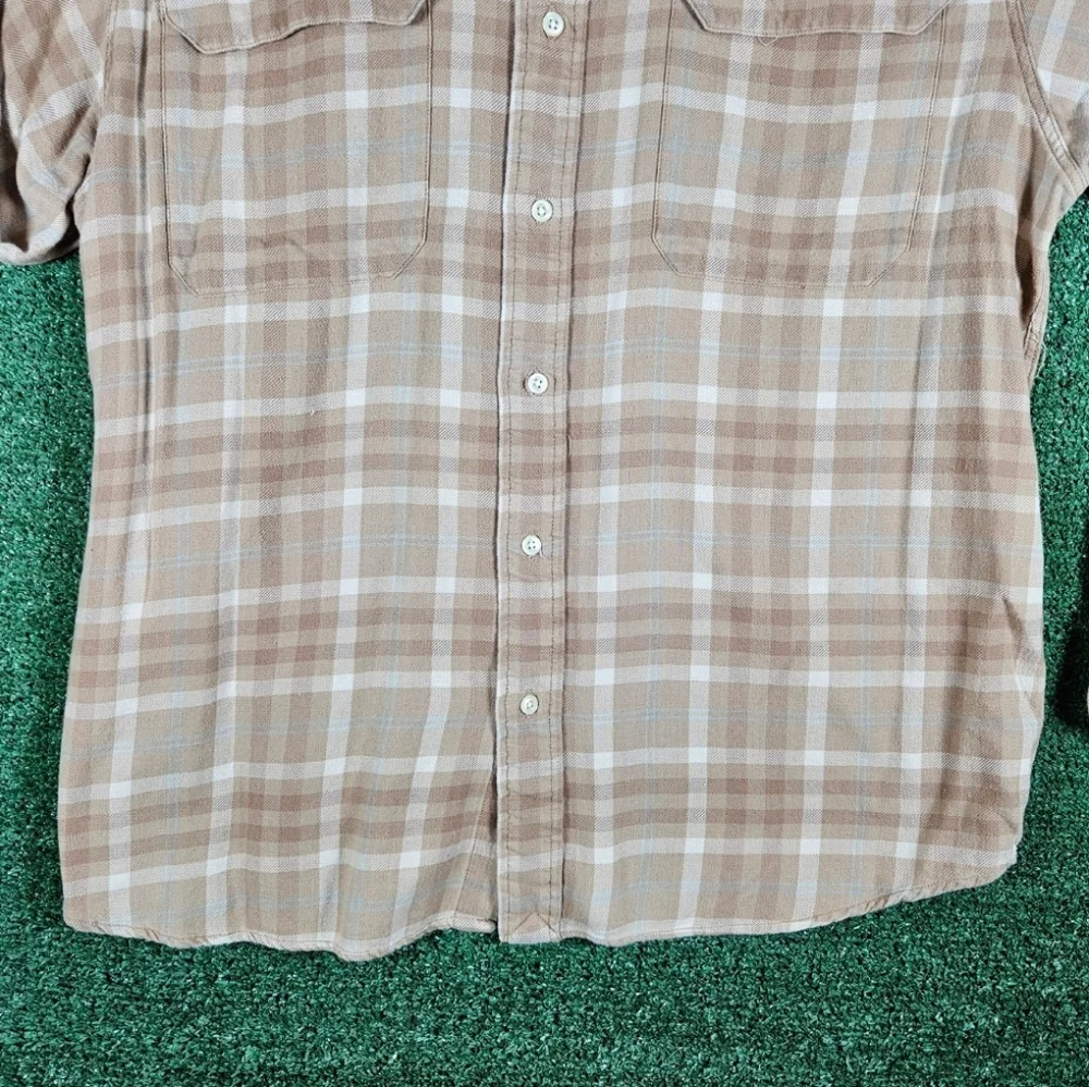 Vintage Ralph Lauren Polo Sport Sportsman Flannel Button Down / Mens Size Large - Picture 5 of 11